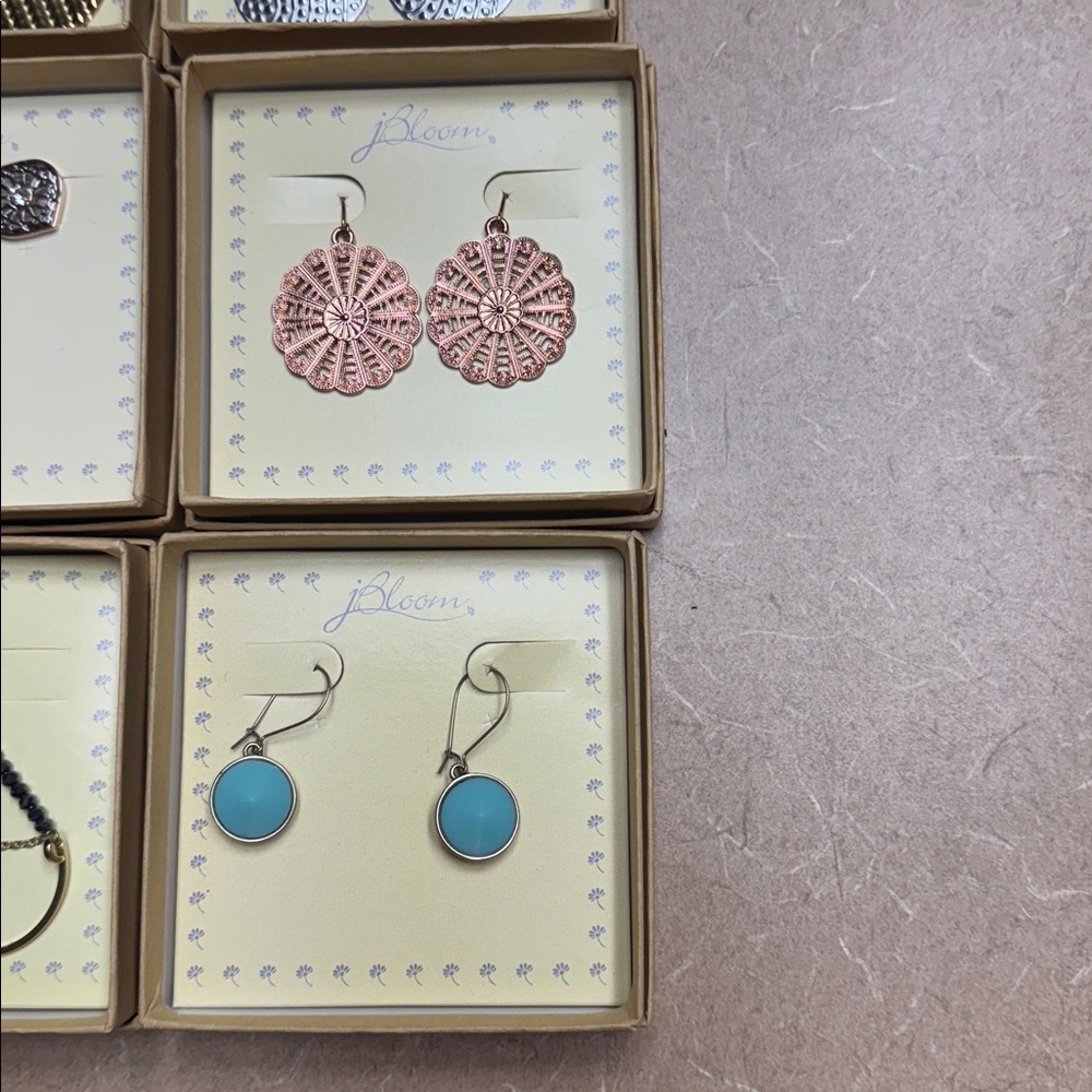 J Bloom Earrings .. Set of 10 pair - Picture 5 of 5